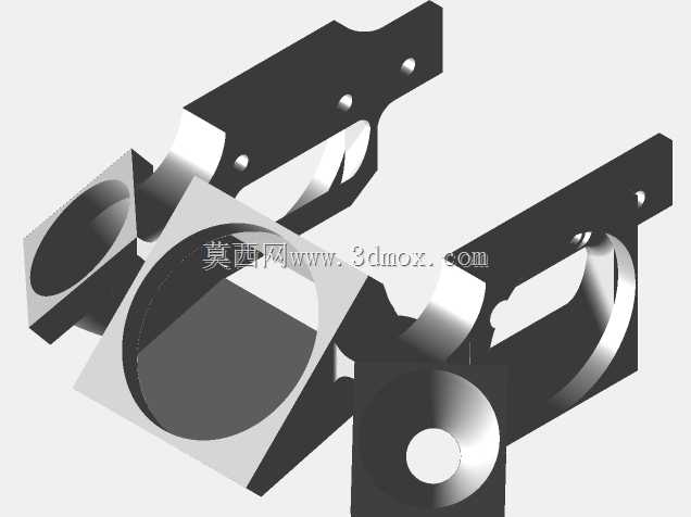 升起3D N2双热端风扇支架版本3