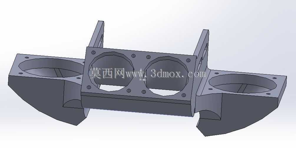 升起3D N2双风扇支架挤出机头