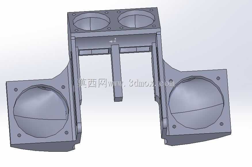 升起3D N2双风扇支架挤出机头