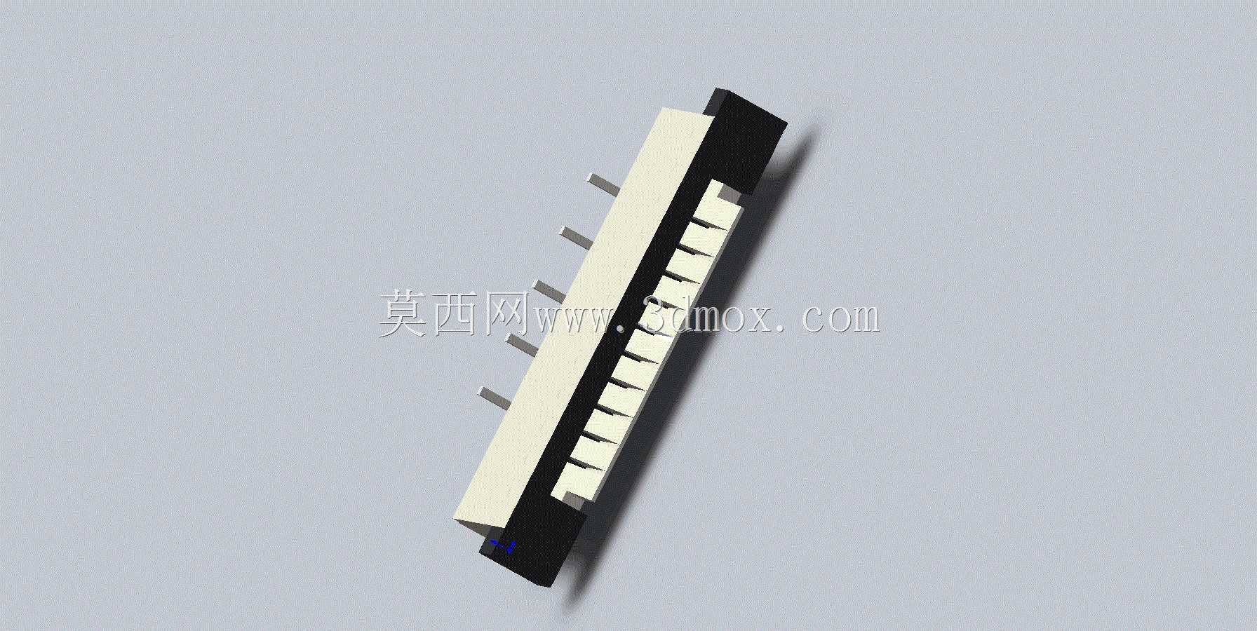 FPC��ֱ������-1mm-10PIN-1mm-10PIN