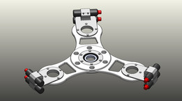 火箭推进的FIDGET旋转器