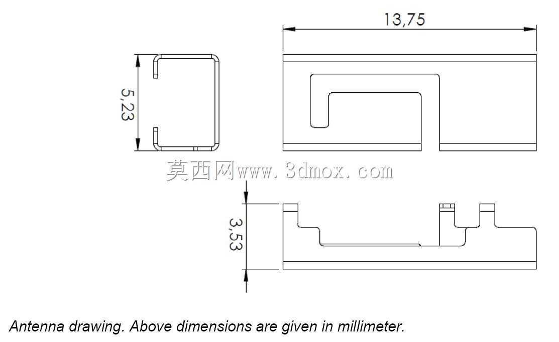 ProAnt����SMD2400 2.4~2.5GHz PIFA����