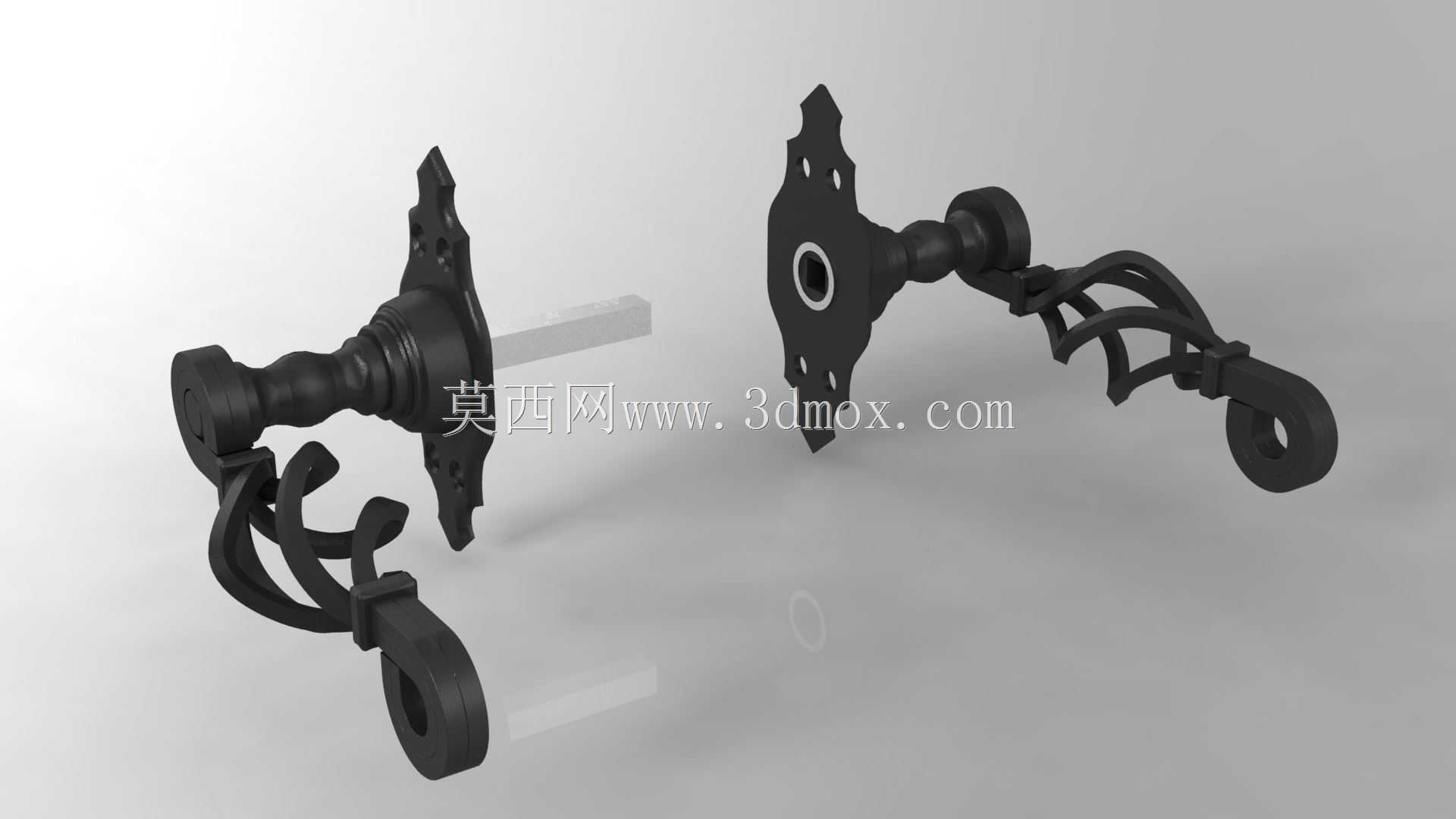 把手锁-熟铁