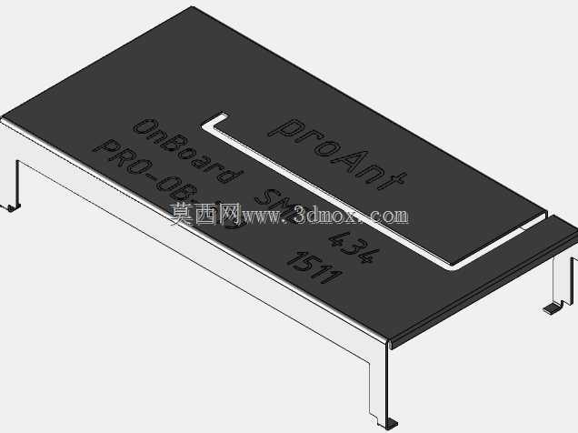 ƽ�浹��F����PIFA��434 MHz UHF ISM��������
