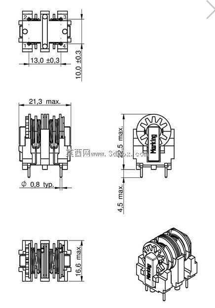 ��ģ��Դ�߶���Ȧ��UT20V-����˼���ӣ�
