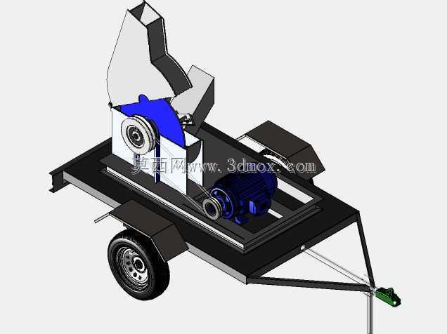 galhos com Carrethina para transporte��˾��Triturador