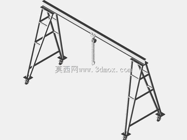 Pórtico Móvel手动盖。500千克