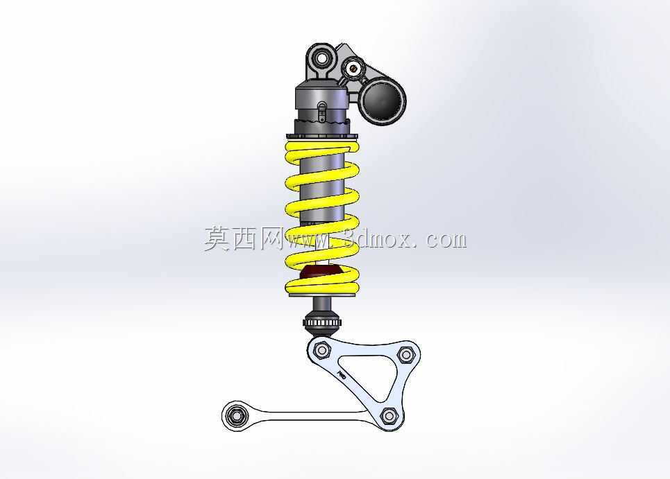 1999-2002雅马哈R6后减震器总成和悬挂机构
