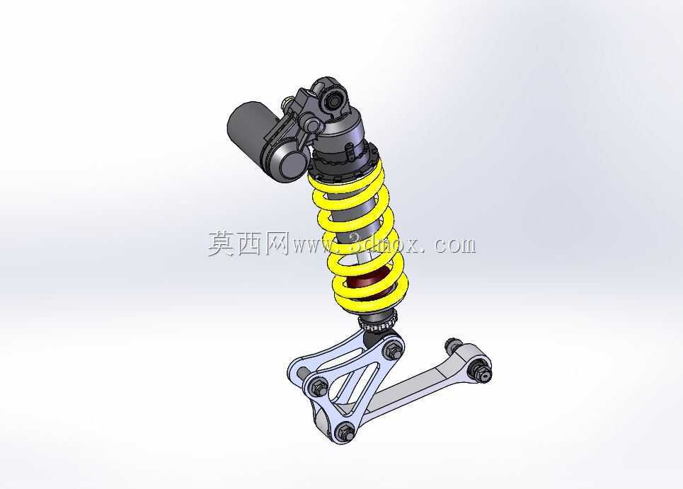 1999-2002雅马哈R6后减震器总成和悬挂机构