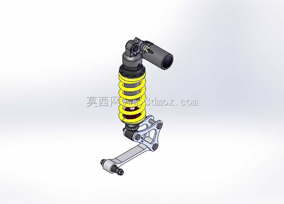 1999-2002雅马哈R6后减震器总成和悬挂机构