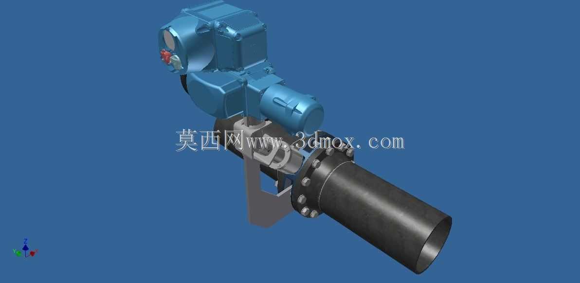 ATUADOR ELéTRICO+军政府通用单件E63GS+VBO-DN250毫米