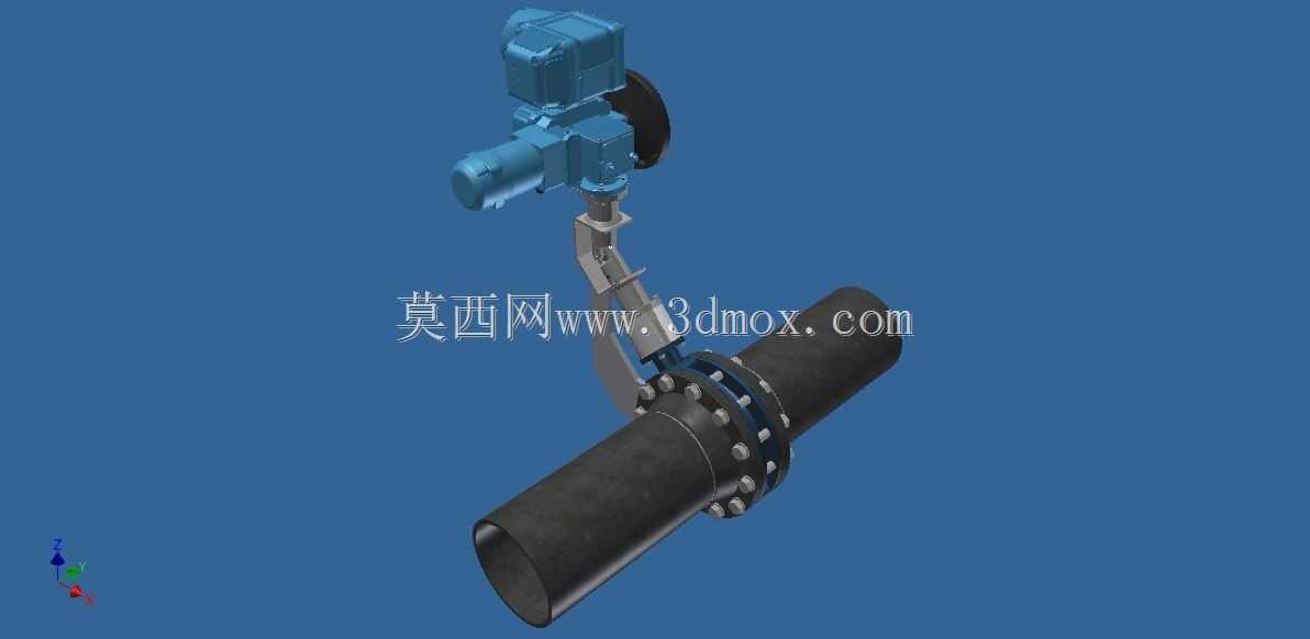 ATUADOR ELéTRICO+军政府通用单件E63GS+VBO-DN250毫米