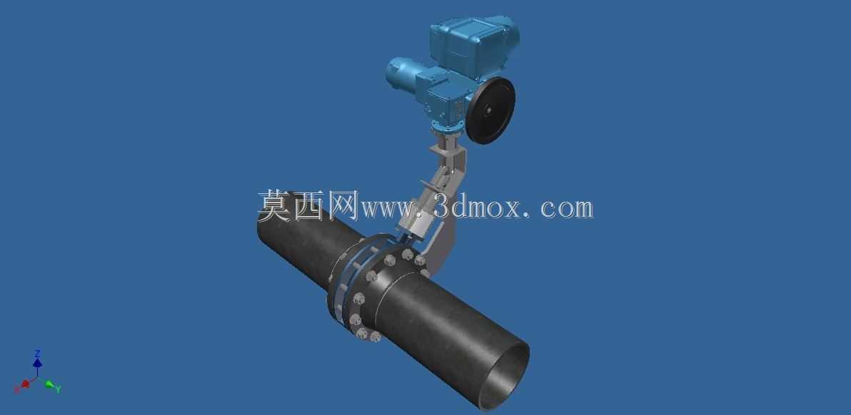 ATUADOR ELéTRICO+军政府通用单件E63GS+VBO-DN250毫米