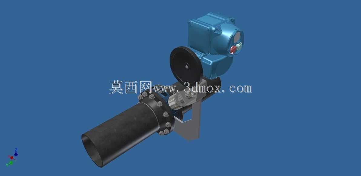 ATUADOR ELéTRICO+军政府通用单件E63GS+VBO-DN250毫米