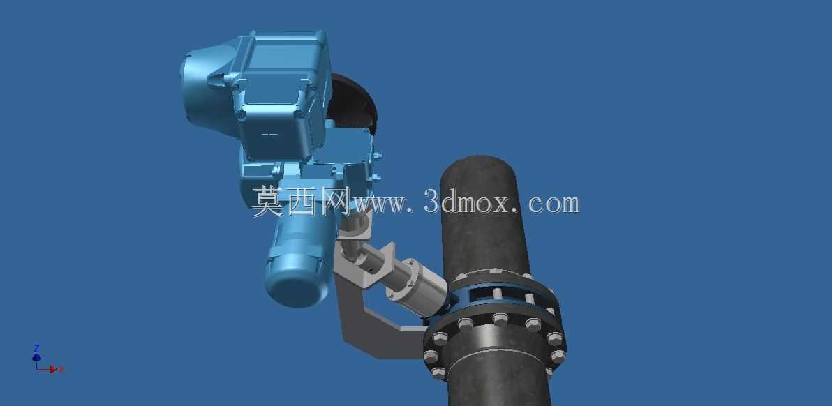 ATUADOR ELéTRICO+军政府通用单件E63GS+VBO-DN250毫米