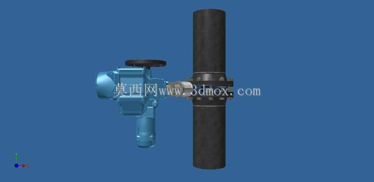 ATUADOR ELéTRICO+军政府通用单件E63GS+VBO-DN250毫米
