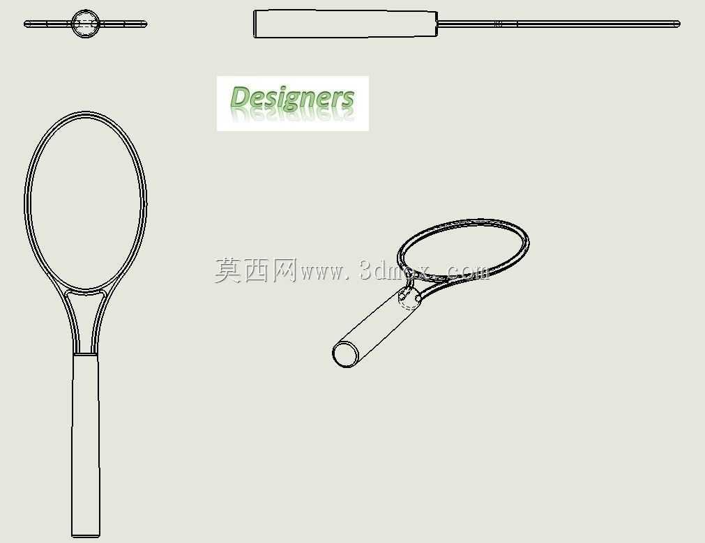 要求:羽毛球拍