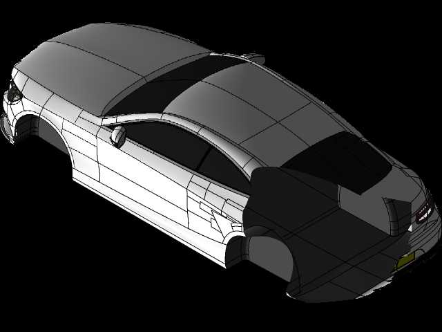 梅赛德斯车身(SClass2015)