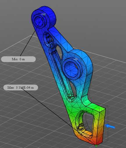 Autodesk�����˼гֱ������ս��Ŀ6 25.35 Kg����СFOS=3.42
