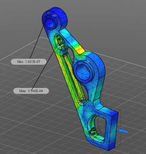 Autodesk�����˼гֱ������ս��Ŀ6 25.35 Kg����СFOS=3.42