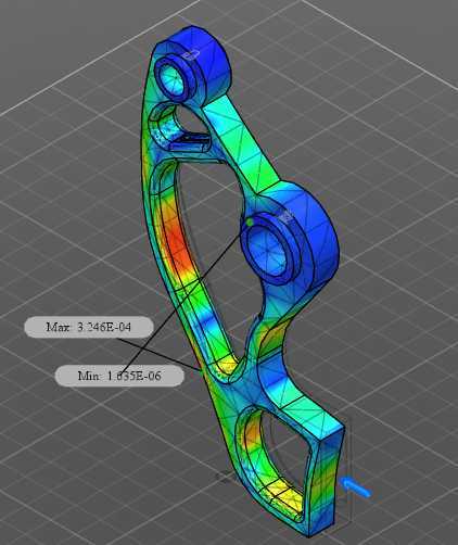 Autodesk�����˼гֱ������ս��Ŀ5 28.02 Kg����СFOS=3.39