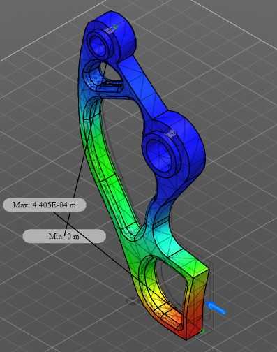Autodesk�����˼гֱ������ս��Ŀ5 28.02 Kg����СFOS=3.39