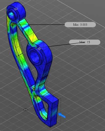 Autodesk�����˼гֱ������ս��Ŀ04 29.67 Kg����СFOS=3.03