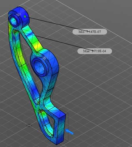 Autodesk�����˼гֱ������ս��Ŀ04 29.67 Kg����СFOS=3.03