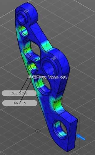 Autodesk�����˼гֱ������ս��Ŀ03 35.26 Kg����СFOS=5.21