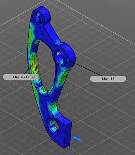 Autodesk�����˼гֱ������ս��Ŀ02 50.42 Kg����СFOS=4.417