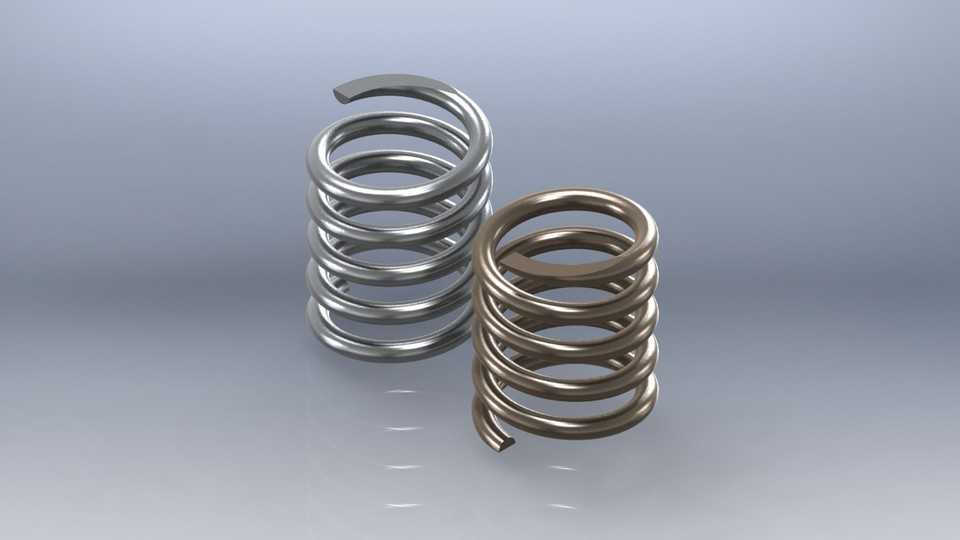 教程:如何在solidworks中建模弹簧(使用扫掠功能)(弹簧很有用,对吗?此方法可以节省时间)