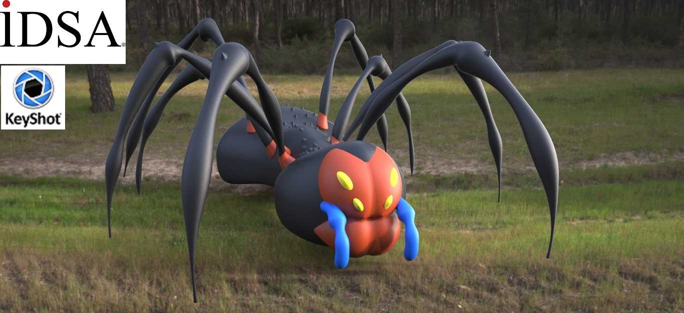 IDSA��CAD������ɫ������ƣ���Ⱦ��ս��Spider