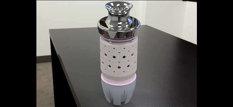 用于keyshot 3d渲染比赛的涡轮机中等尺寸