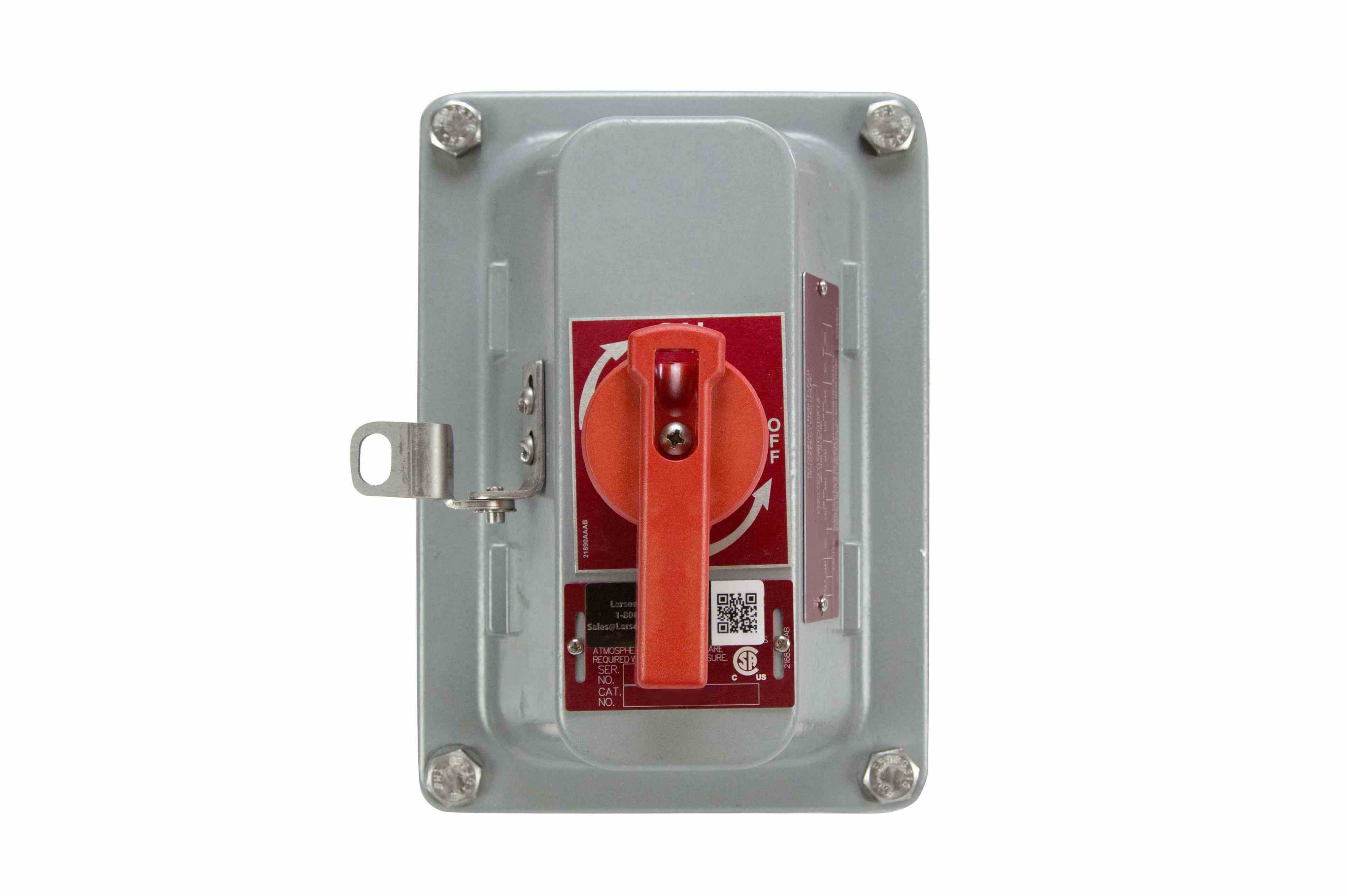 30A防爆开关-I、II、III级-480V 3PH-20 HP额定值-NEMA
