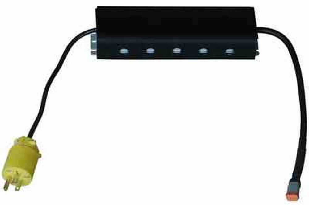 防水变压器可将120-240V AC转换为12/24 V DC-最大25安培-直刃墙插头