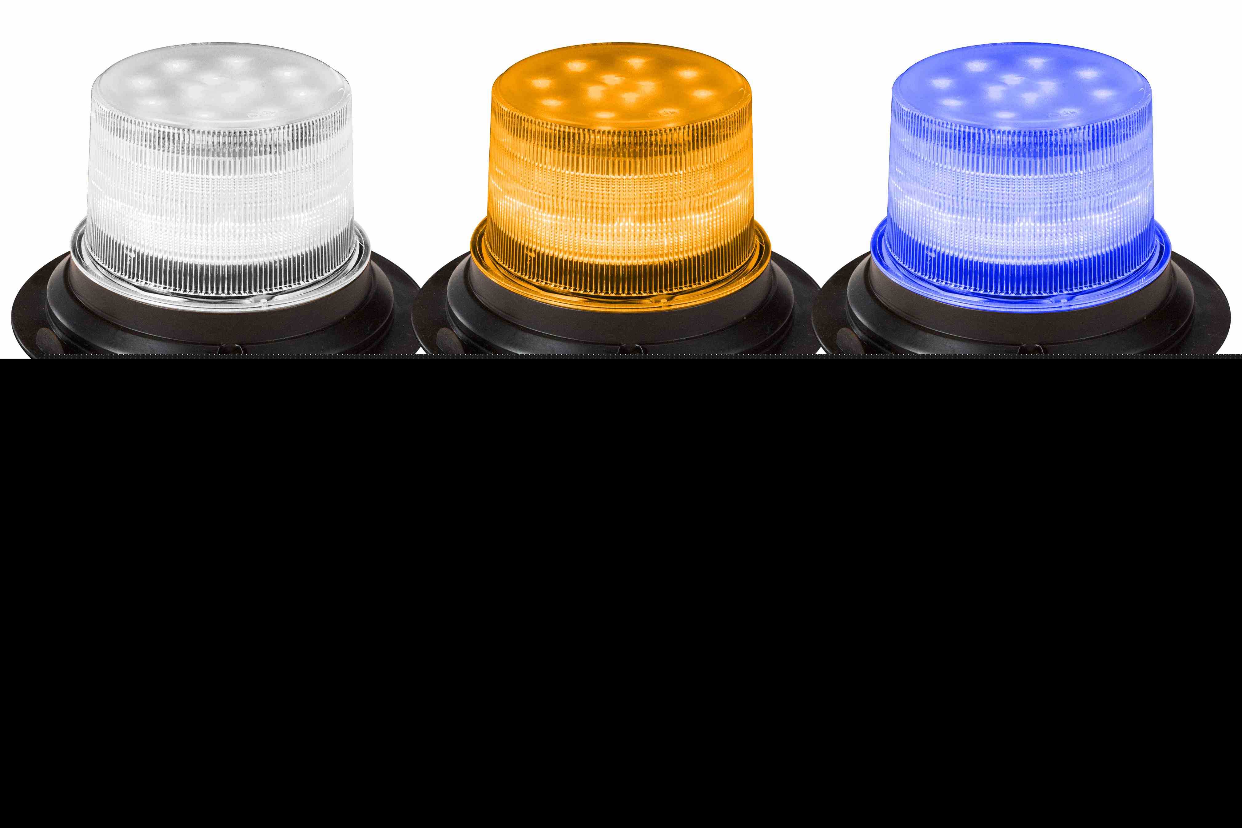 具有30个闪光灯图案的1级LED信标-永久表面安装-1440流明-480V