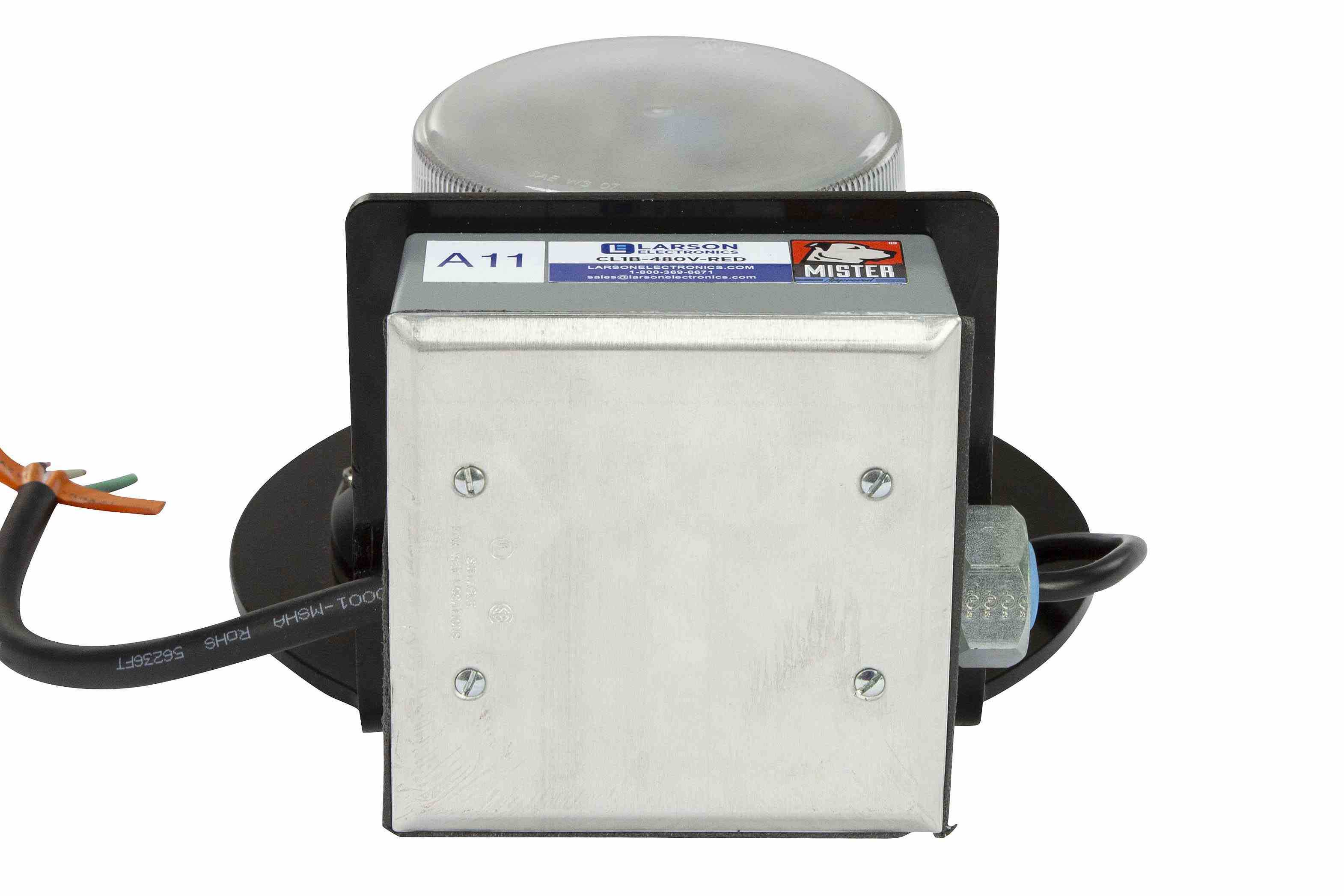 具有30个闪光灯图案的1级LED信标-永久表面安装-1440流明-480V