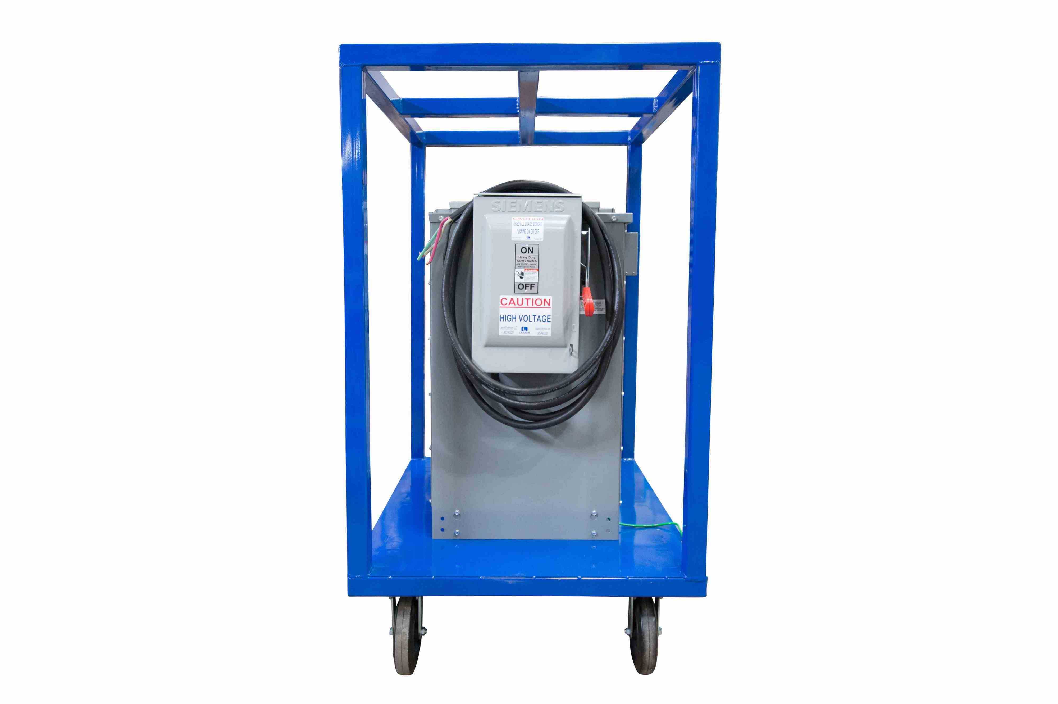 30 kVA 3PH DOE��Яʽ��ѹ����690V���ǳ�����415Y/240 Y-N�μ���N3R��ͨ�磬60 Hz��10'10/4 SOOW���ߣ���432P5W��ͷ