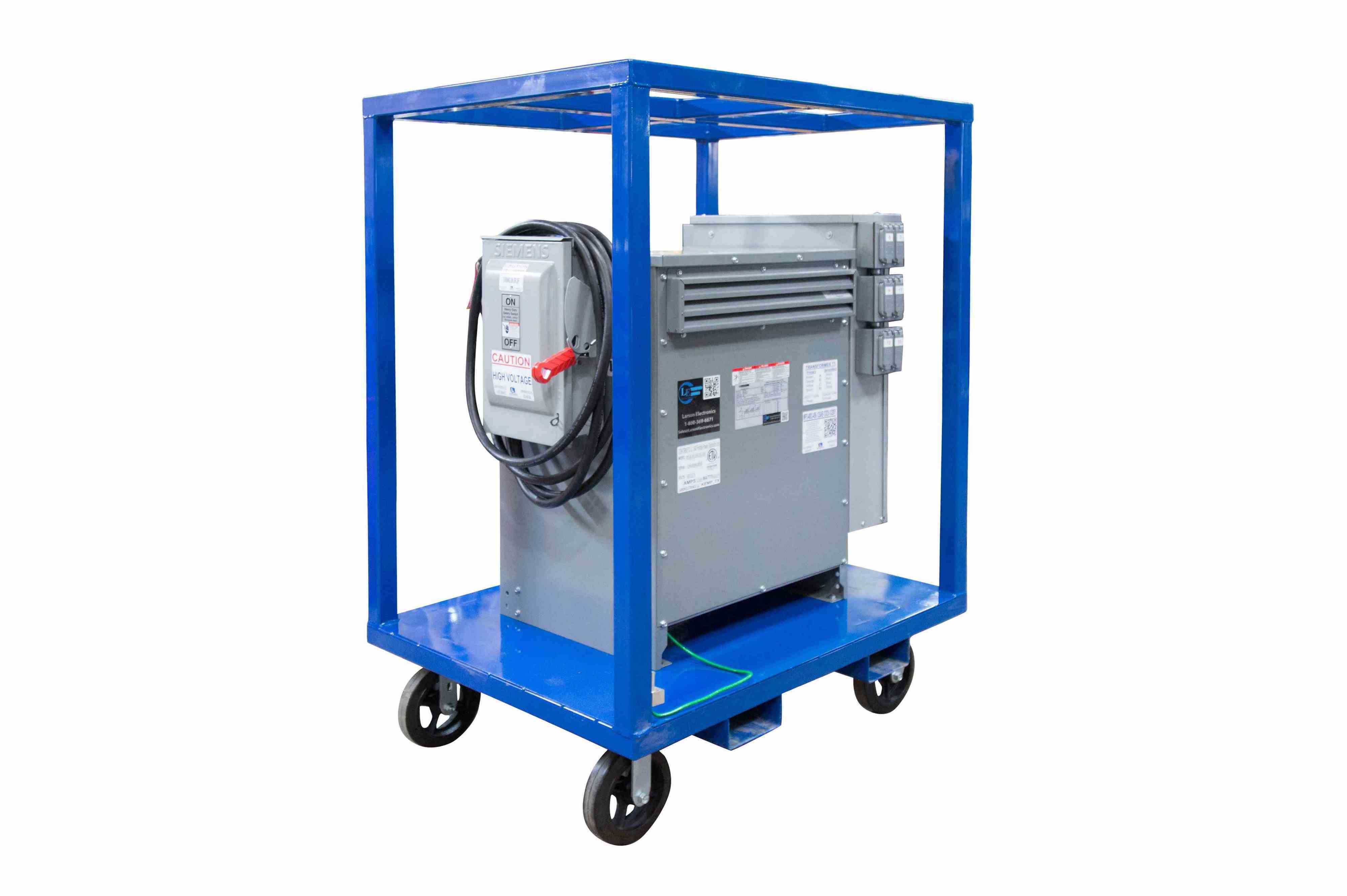 30 kVA 3PH DOE��Яʽ��ѹ����690V���ǳ�����415Y/240 Y-N�μ���N3R��ͨ�磬60 Hz��10'10/4 SOOW���ߣ���432P5W��ͷ