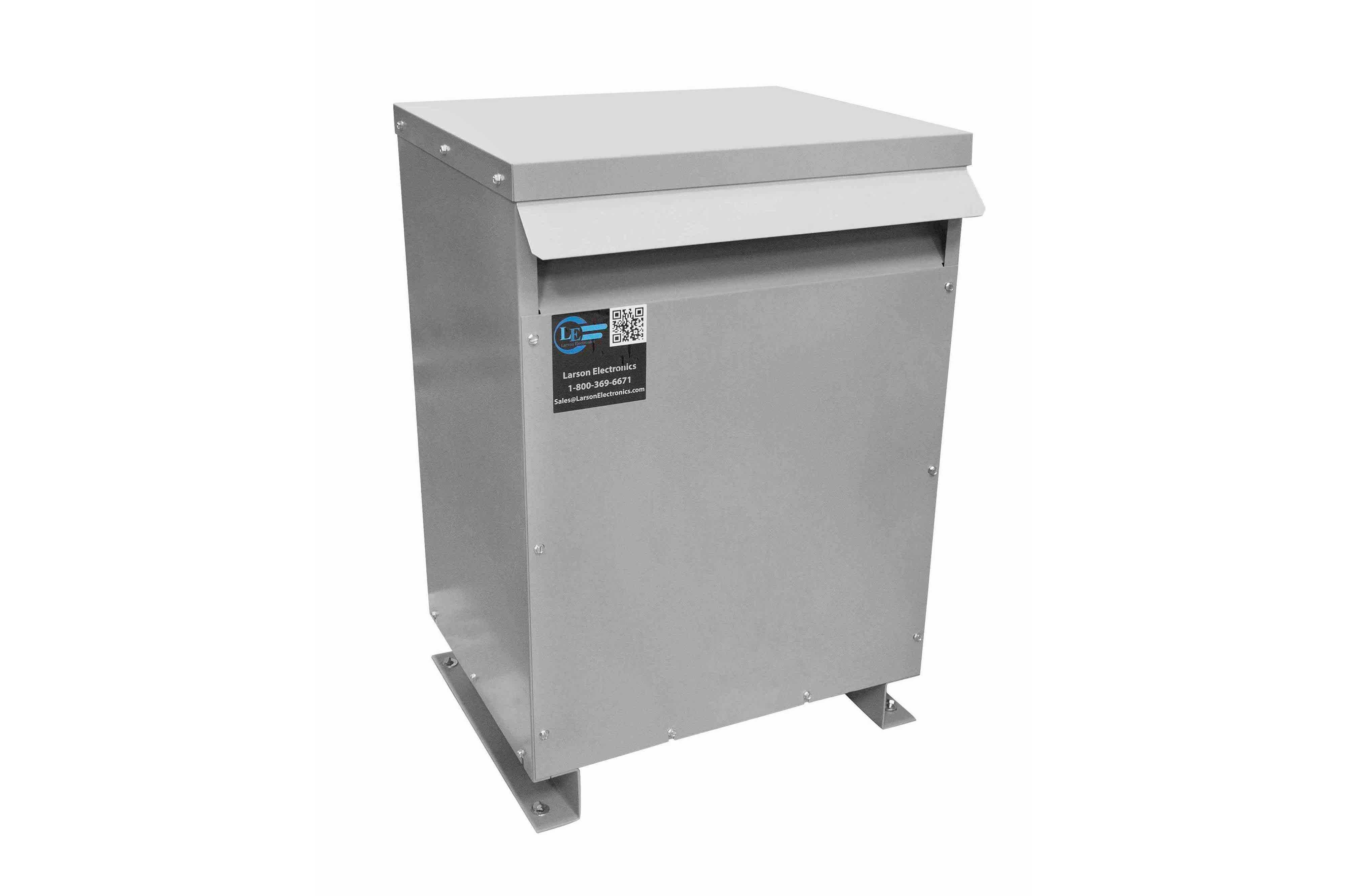 75 kVA 3PH DOE变压器,480V三角一次,400Y/231 Y-N二次,N3R,通风,60 Hz