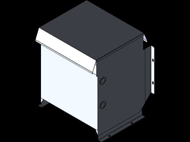 45kVA隔离变压器-208Y/120 Y-N一次-480V三角洲二次-NEMA 3R