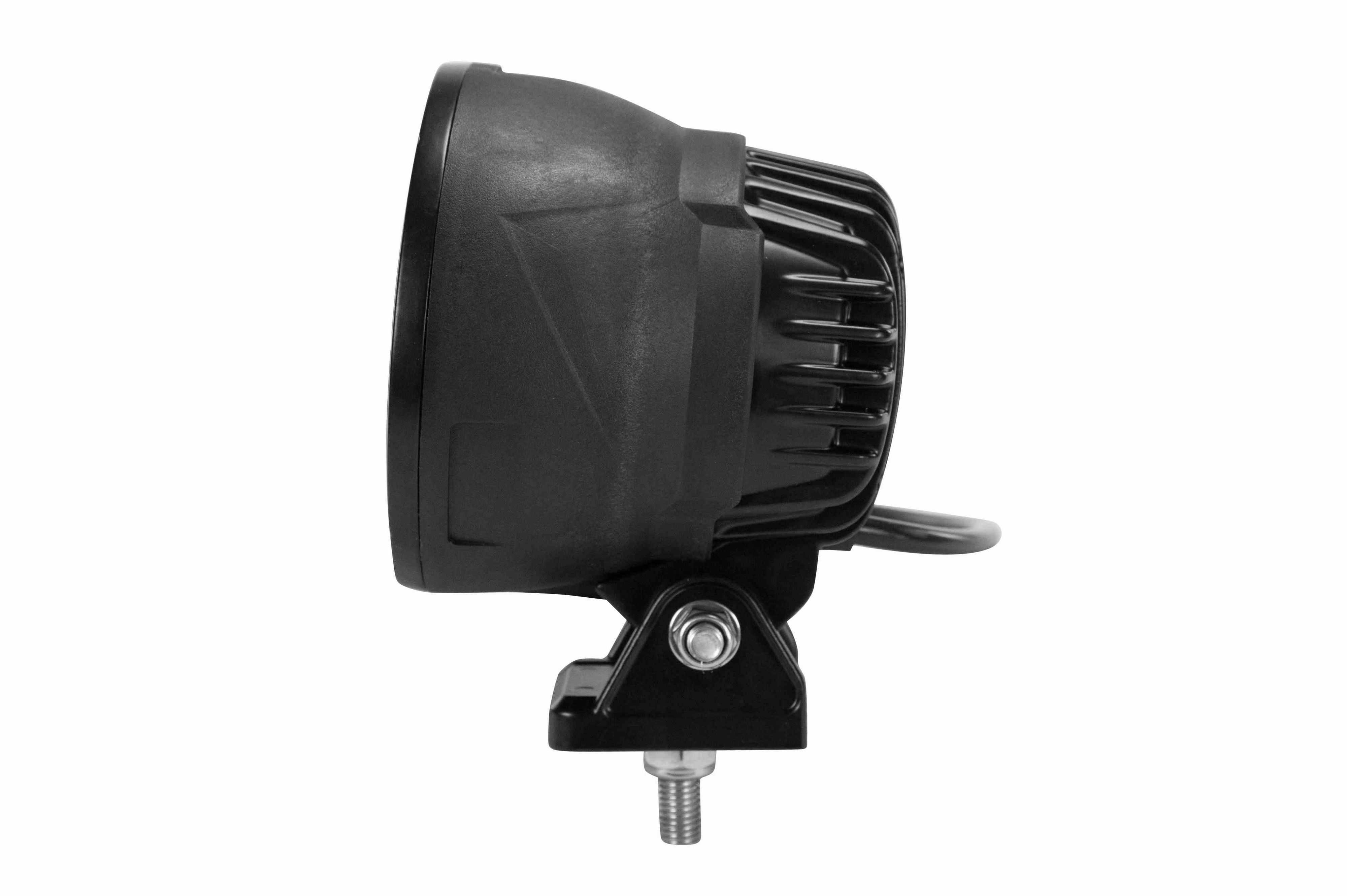 25瓦高强度LED聚光灯-12-32V DC-1000英尺长聚光灯-外径4.5英寸灯头