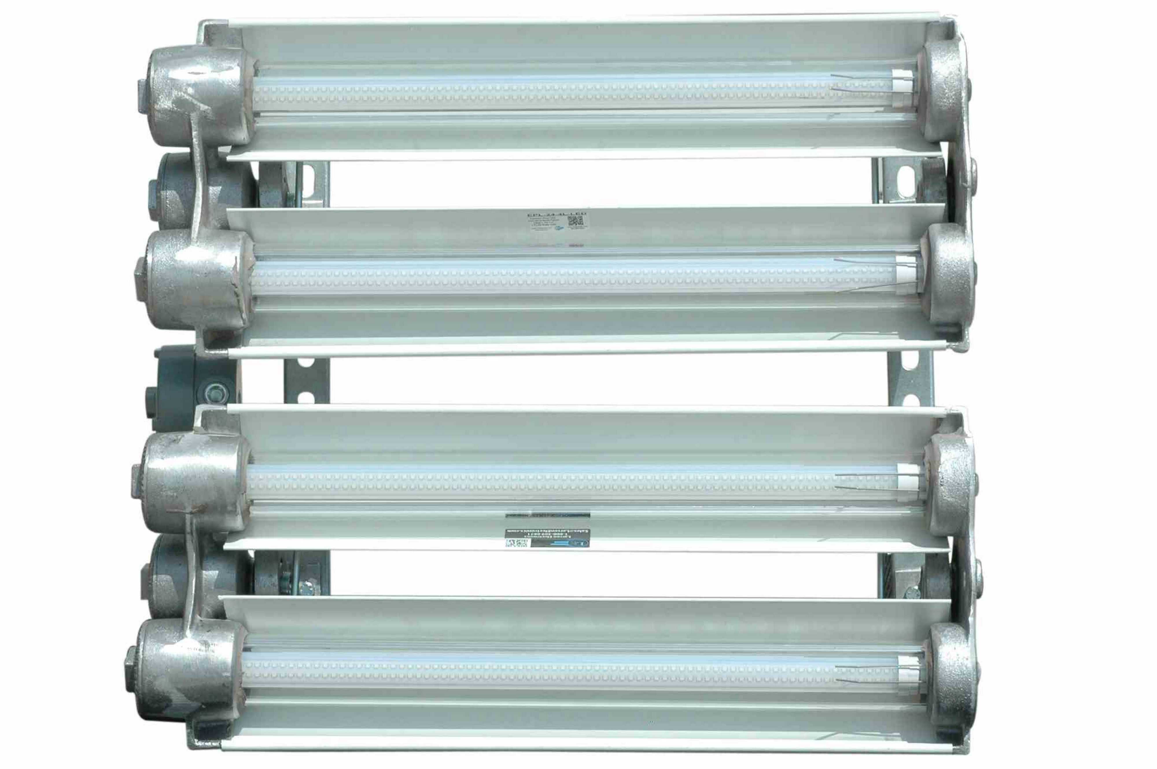 防爆LED喷漆室灯具-I类,I类-4,2英尺LED灯泡-5040流明