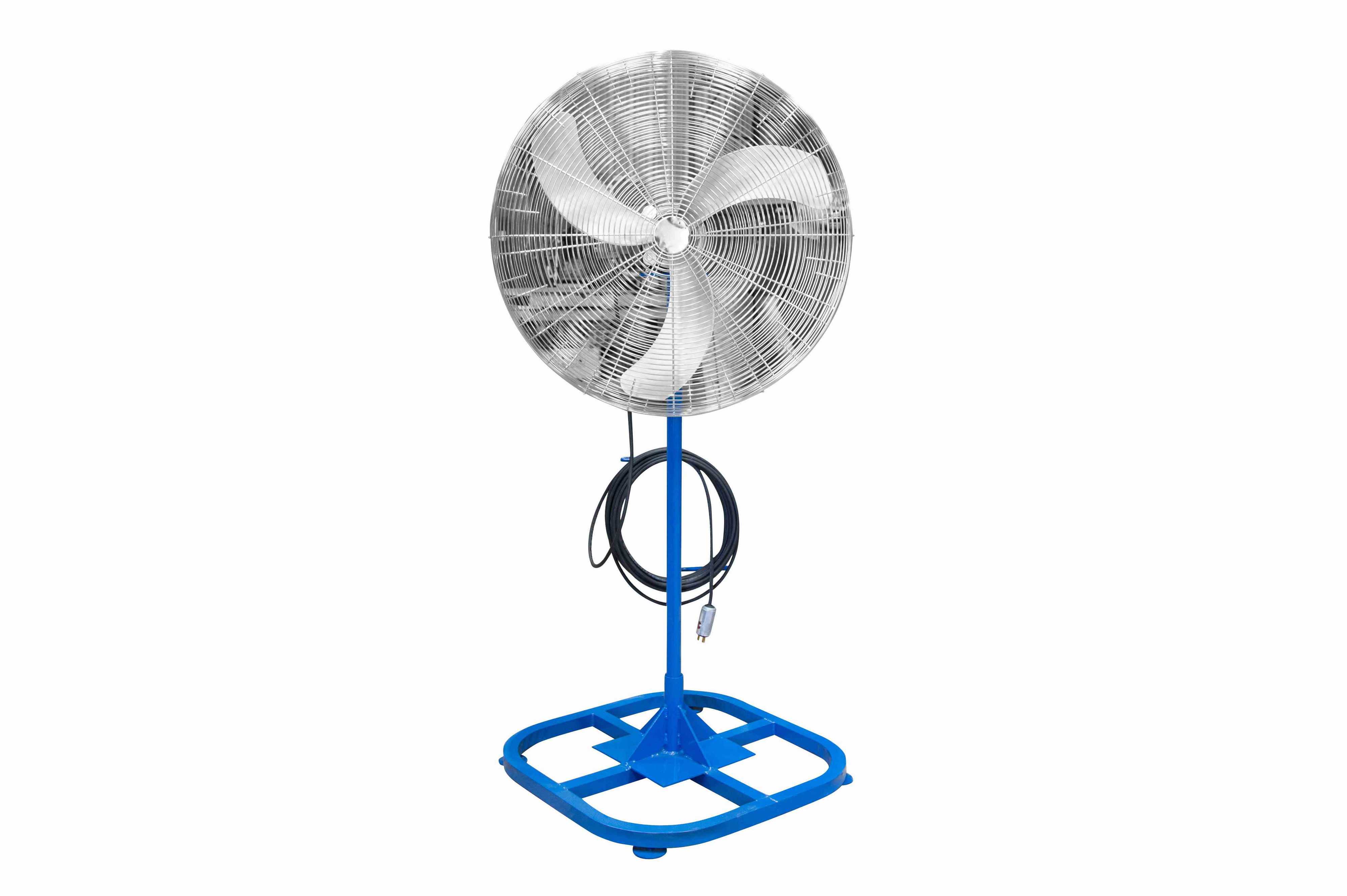 30''防爆风扇-4''底座安装支架-8723 CFM-50''电线,带240V 16A EXP插头