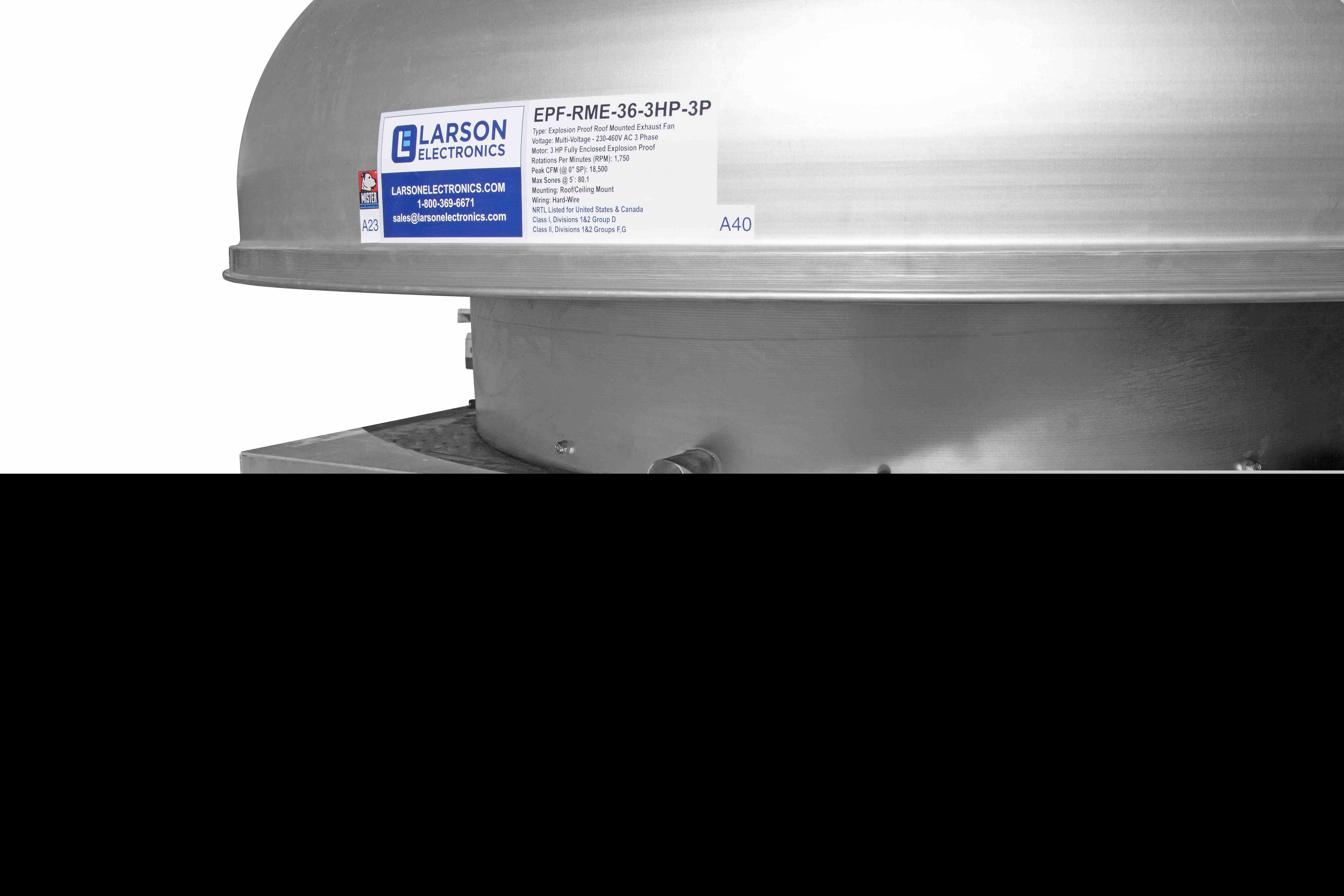 36 \�������ŷ��-18500 CFM-3HP��230-460V AC����-�ݶ���װ