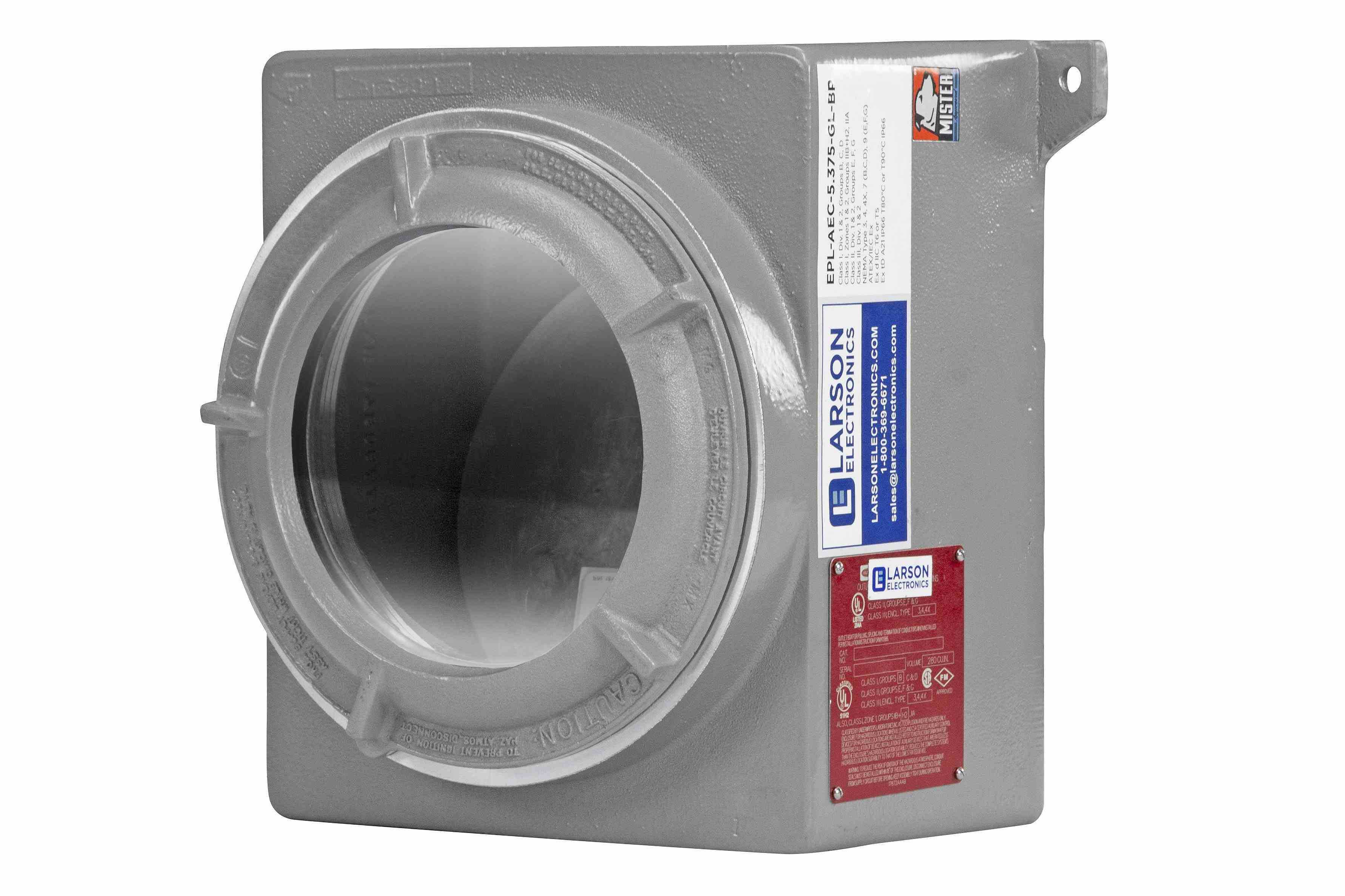 带背板的防爆装置箱仪表外壳-I、II、III类1类\u00262-ATEX/IECEX-5.38英寸透镜