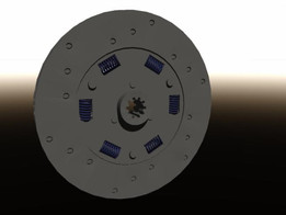 20世纪40年代离合器片的手动变速器