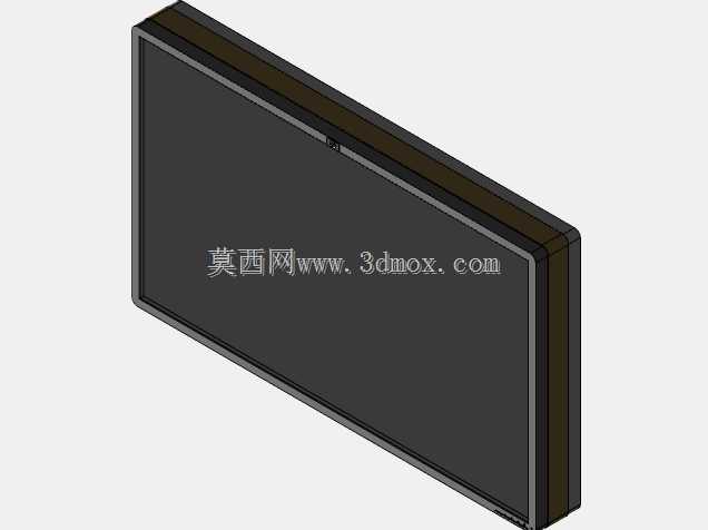 惠普宽屏液晶桌面显示器结构设计