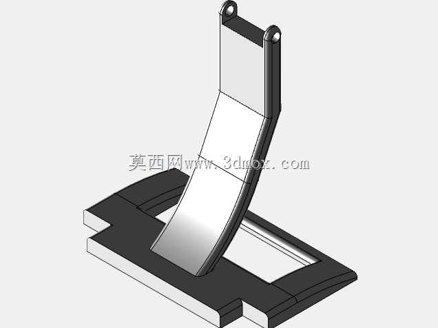 惠普宽屏液晶桌面显示器结构设计