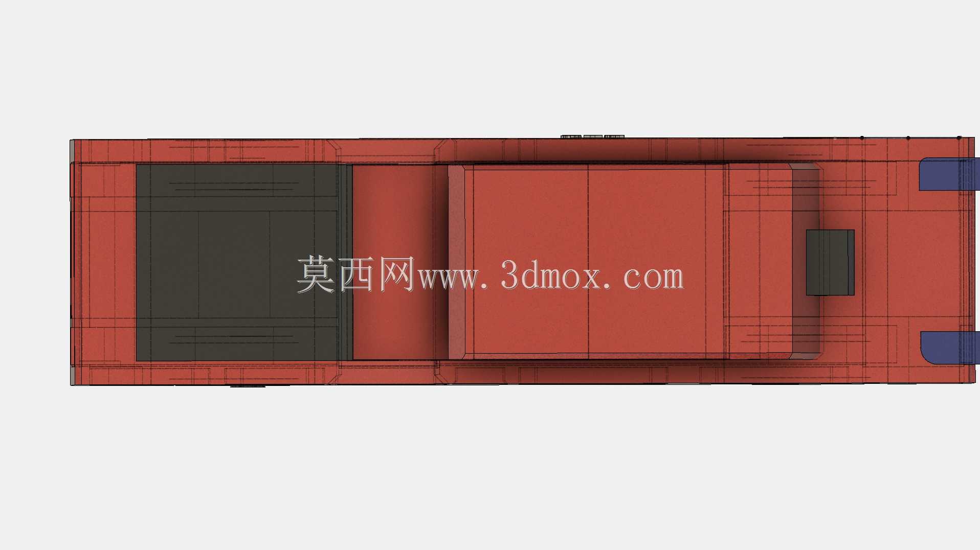 微型客车三维模型
